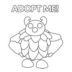Adopt Me (Video Games) coloring page #174376 to print and color