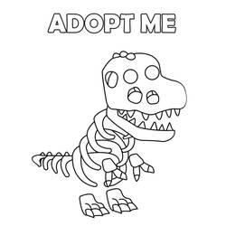 Adopt Me (Video Games) coloring page #174377 to print and color