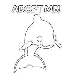 Adopt Me (Video Games) coloring page #174381 to print and color
