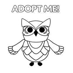 Adopt Me (Video Games) coloring page #174387 to print and color