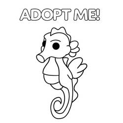Adopt Me (Video Games) coloring page #174388 to print and color