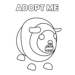 Adopt Me (Video Games) coloring page #174397 to print and color