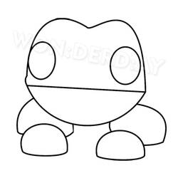 Adopt Me - Free printable coloring pages