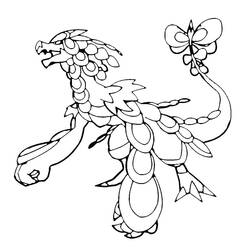 Coloring page: Aegislash (Video Games) #186943 - Free Printable Coloring Pages