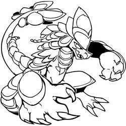 Coloring page: Aegislash (Video Games) #186945 - Free Printable Coloring Pages