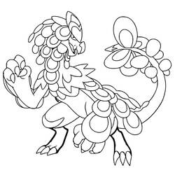 Coloring page: Aegislash (Video Games) #186946 - Free Printable Coloring Pages