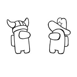 Among Us (Video Games) coloring page #171892 to print and color