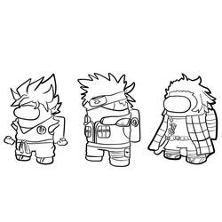 Among Us (Video Games) coloring page #171897 to print and color