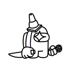 Among Us - Free printable coloring pages