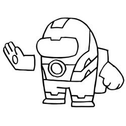 Among Us (Video Games) coloring page #171904 to print and color
