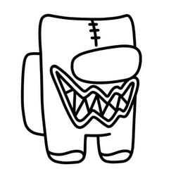 Among Us (Video Games) coloring page #171905 to print and color