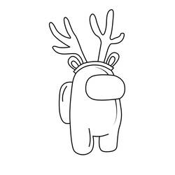 Among Us (Video Games) coloring page #171914 to print and color