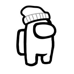 Among Us (Video Games) coloring page #171957 to print and color