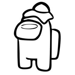 Among Us (Video Games) coloring page #171974 to print and color