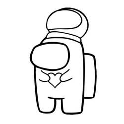Among Us (Video Games) coloring page #171978 to print and color