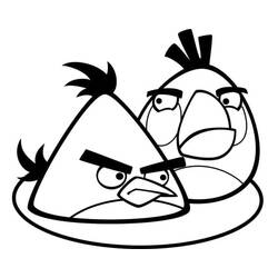 Angry Birds (Video Games) coloring page #195727 to print and color