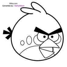 Angry Birds (Video Games) coloring page #25034 to print and color