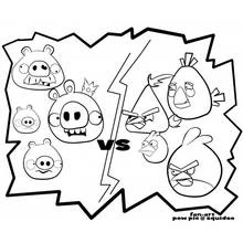 Angry Birds (Video Games) coloring page #25055 to print and color