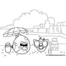 Angry Birds (Video Games) coloring page #25076 to print and color