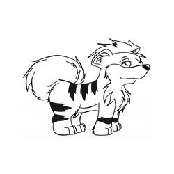 Arcanine (Video Games) coloring page #181817 to print and color