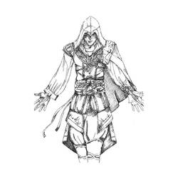 Coloring page: Assassin's Creed (Video Games) #111927 - Printable coloring pages