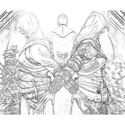 Coloring page: Assassin's Creed (Video Games) #111928 - Printable coloring pages