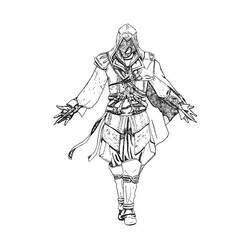 Coloring page: Assassin's Creed (Video Games) #111932 - Printable coloring pages