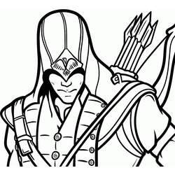 Coloring page: Assassin's Creed (Video Games) #111935 - Printable coloring pages