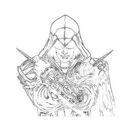 Coloring page: Assassin's Creed (Video Games) #111959 - Printable coloring pages
