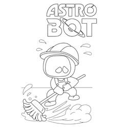 Astro Bot (Video Games) coloring page #221838 to print and color