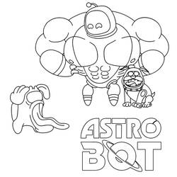 Astro Bot (Video Games) coloring page #221841 to print and color