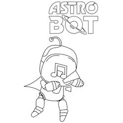 Astro Bot (Video Games) coloring page #221842 to print and color