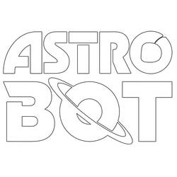 Astro Bot - Free printable coloring pages