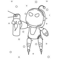 Astro Bot (Video Games) coloring page #221849 to print and color