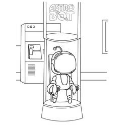 Astro Bot (Video Games) coloring page #221851 to print and color
