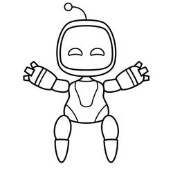 Astro Bot (Video Games) coloring page #221854 to print and color