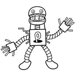 Boxy Boo (Video Games) coloring page #211914 to print and color