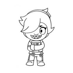 Brawl Stars (Video Games) coloring page #175465 to print and color