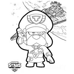 Brawl Stars (Video Games) coloring page #175466 to print and color