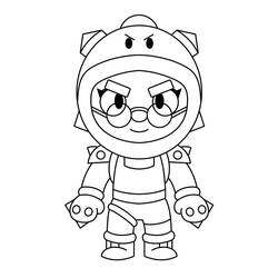 Brawl Stars (Video Games) coloring page #175476 to print and color