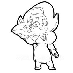 Brawl Stars (Video Games) coloring page #175499 to print and color