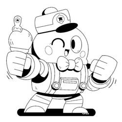 Brawl Stars (Video Games) coloring page #175500 to print and color