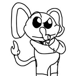 Bubba Bubbaphant (Video Games) coloring page #215529 to print and color