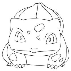 Bulbasaur (Video Games) coloring page #181435 to print and color
