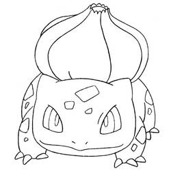 Bulbasaur (Video Games) coloring page #181436 to print and color