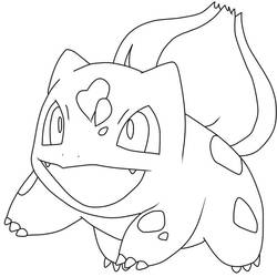 Bulbasaur (Video Games) coloring page #181438 to print and color