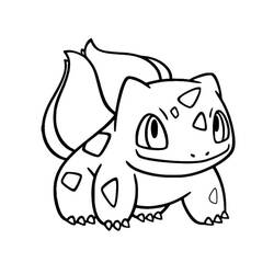 Bulbasaur (Video Games) coloring page #181440 to print and color
