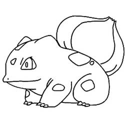 Bulbasaur (Video Games) coloring page #181442 to print and color