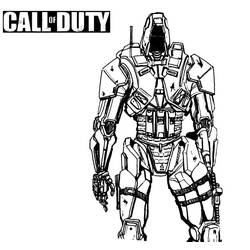 Call of Duty (Video Games) coloring page #198998 to print and color