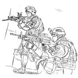 Call of Duty (Video Games) coloring page #199006 to print and color